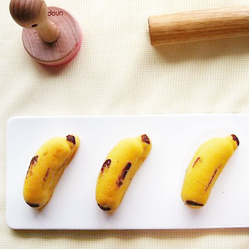 香蕉造型月餅