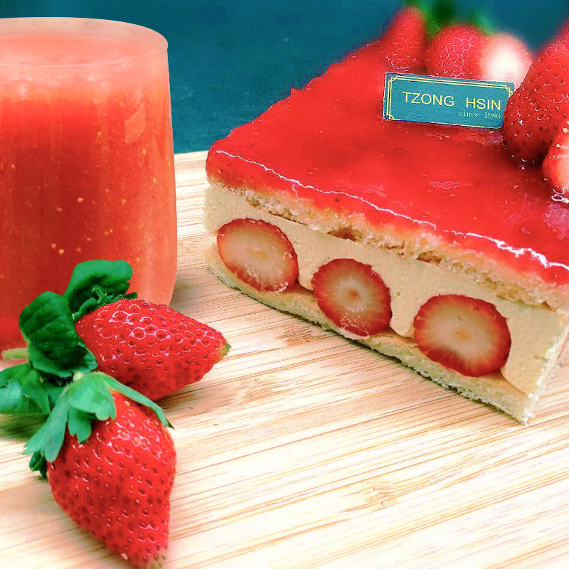 法國人的草莓蛋糕．手工草莓果醬