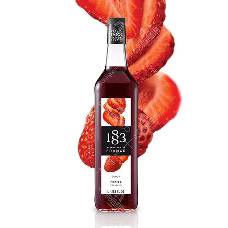 1883法國果露糖漿（草莓）1000ml