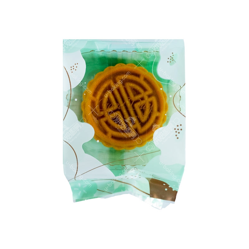 100入立體餅乾袋/月餅袋（GOOD DAY-綠）