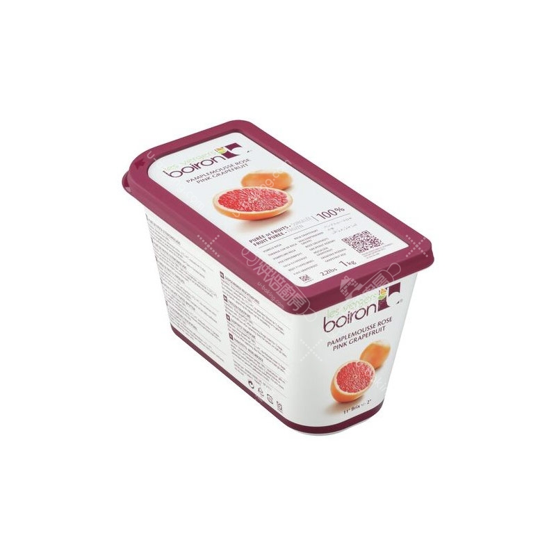 boiron冷凍粉紅葡萄柚果泥 1kg