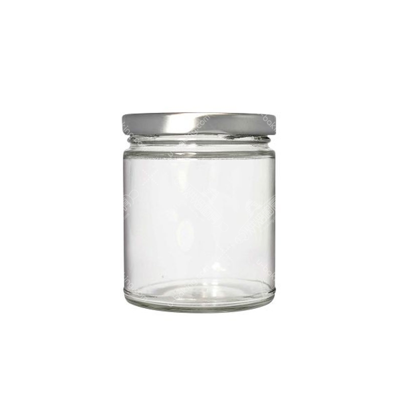 圓螺牙玻璃罐270ml（銀蓋）
