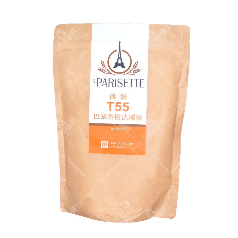 傳統T55巴黎香榭法國麵粉1kg